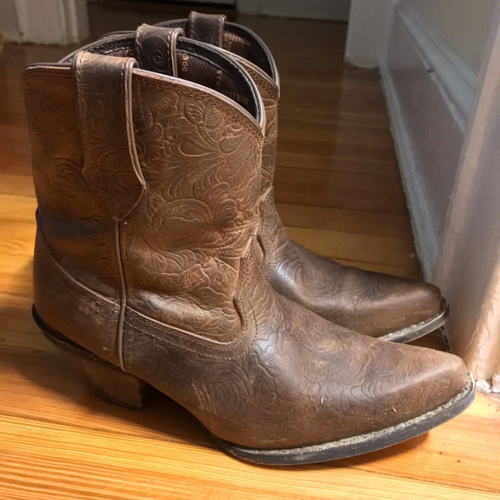 Durango Crush Embossed Bootie